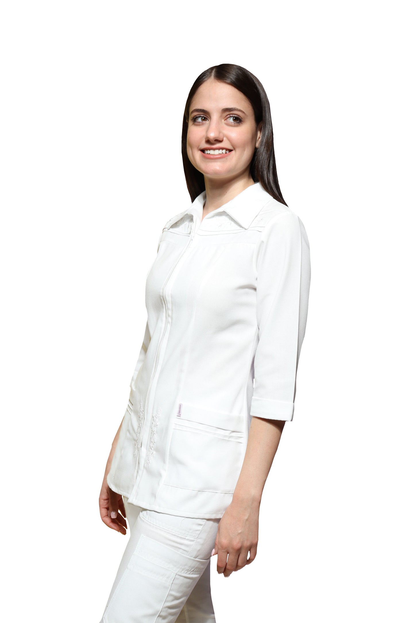 Filipina Top AI-154 ALFORZAS II DAMA - Color BLANCO