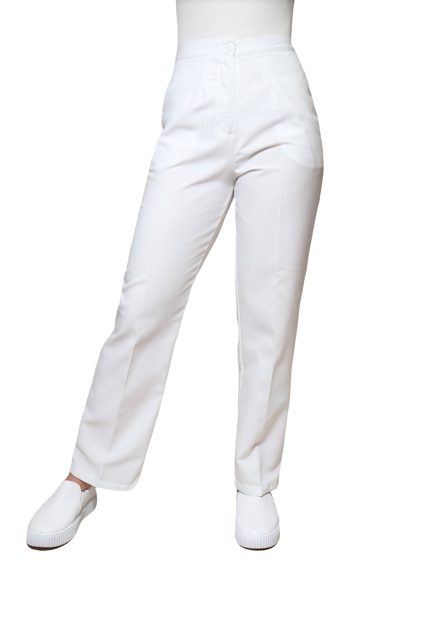 Pantalones TERGALES KA-155-148-144-143 - BLANCO- ANA ISABEL UNIFORMES
