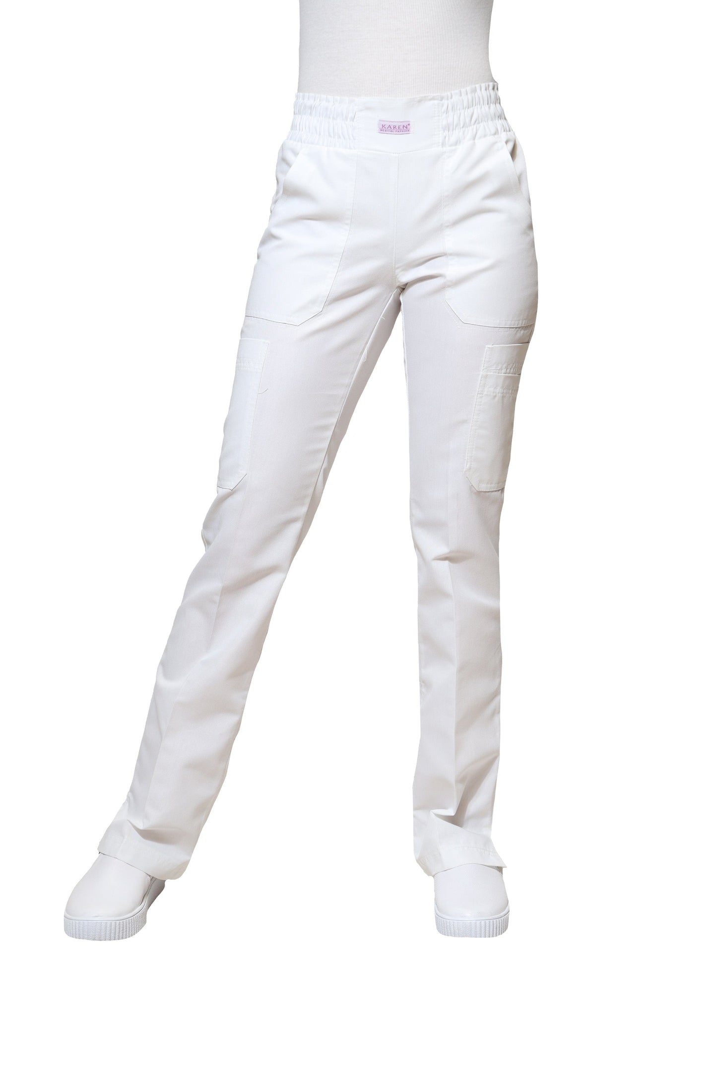 Pantalones TERGALES KA-155-148-144-143 - BLANCO- ANA ISABEL UNIFORMES
