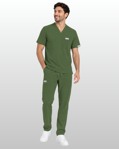 CONJUNTO EGC-02 ETIQUETA GRIS HOMBRE