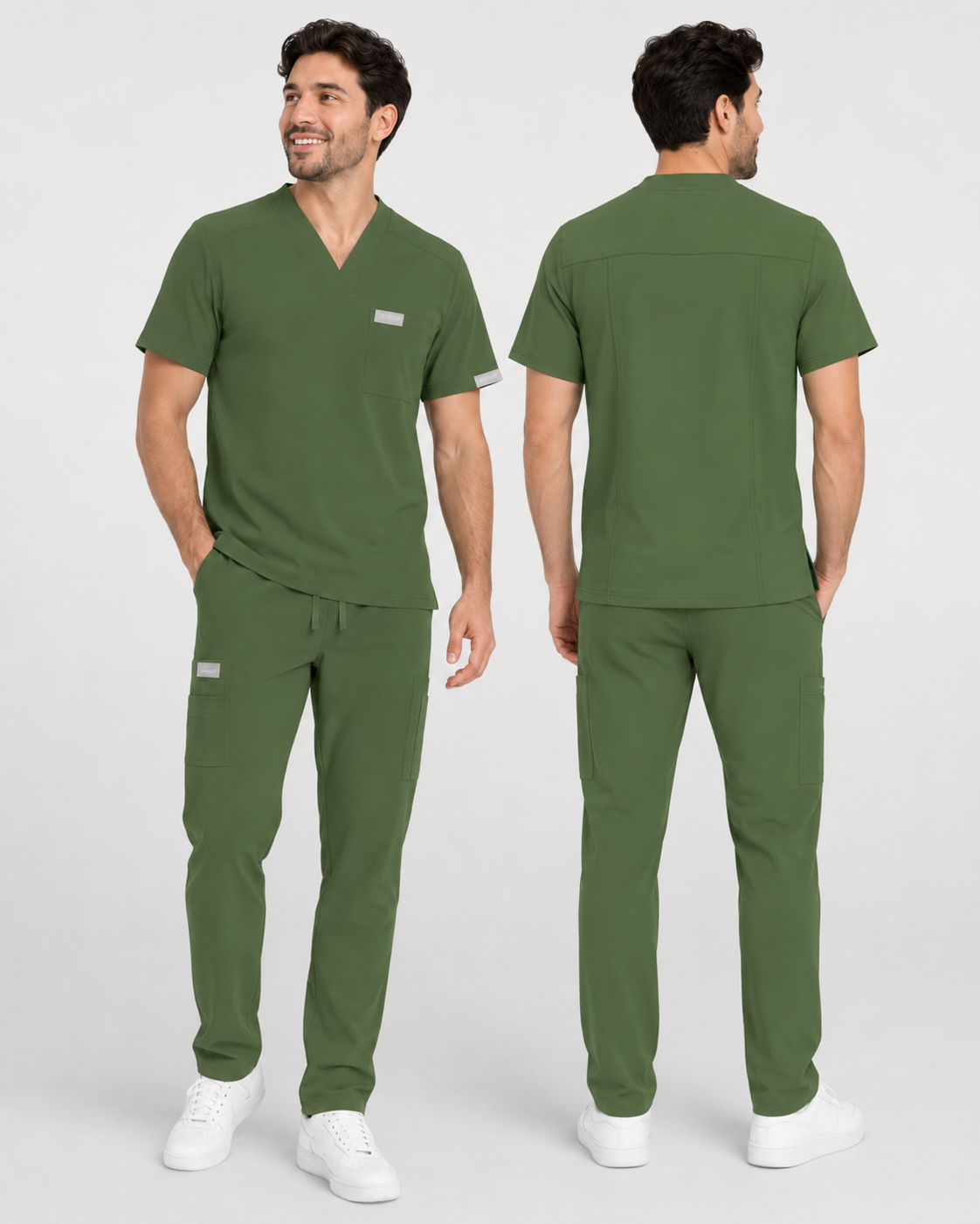 CONJUNTO EGC-02 ETIQUETA GRIS HOMBRE