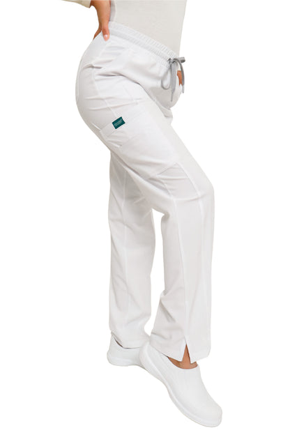 PANTALÓN EGD-145 HIGH WAIST DAMA ETIQUETA GRIS