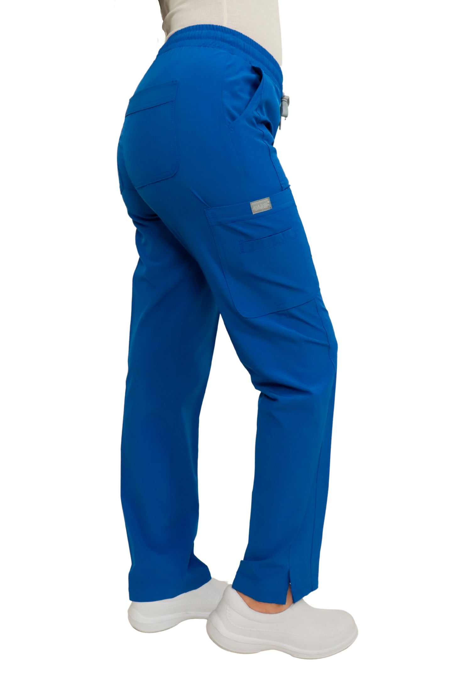 PANTALÓN EGD-145 HIGH WAIST DAMA ETIQUETA GRIS