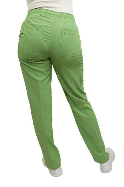 PANTALÓN EGD-145 HIGH WAIST DAMA ETIQUETA GRIS