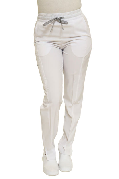PANTALÓN EGD-145 HIGH WAIST DAMA ETIQUETA GRIS