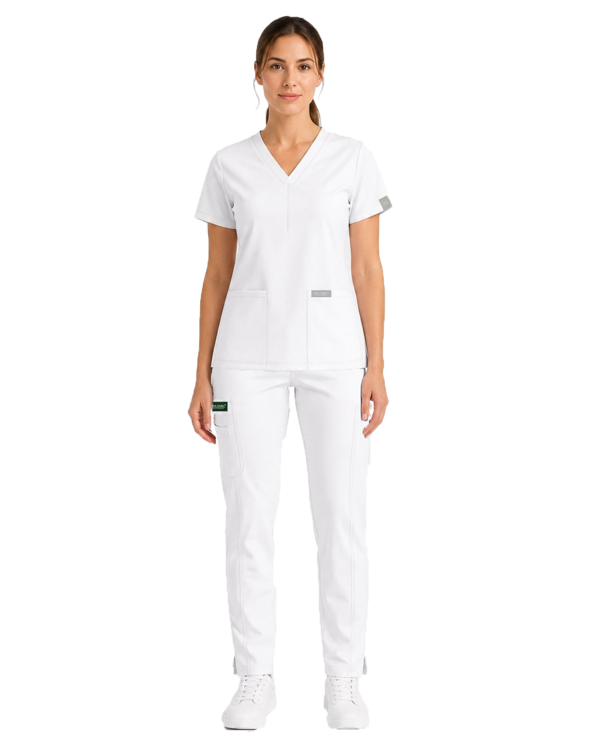 CONJUNTO EGD-21 DIANA - ETIQUETA GRIS DAMA- PANTALÓN HIGH WAIST EGD-145