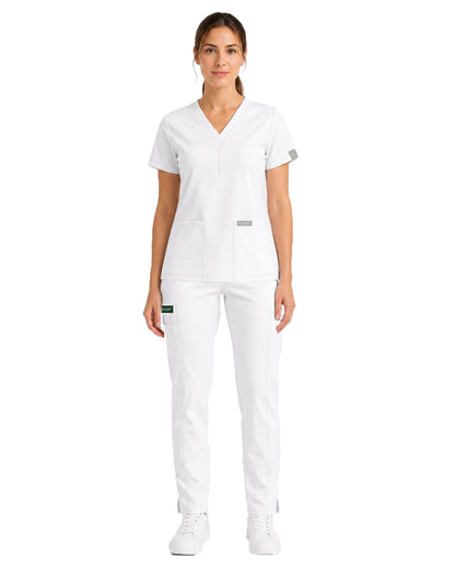 CONJUNTO EGD-21 DIANA - ETIQUETA GRIS DAMA- PANTALÓN HIGH WAIST EGD-145