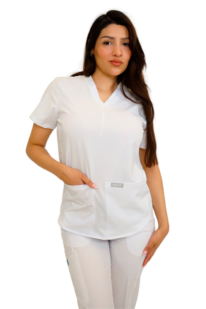 CONJUNTO EGD-21 DIANA - ETIQUETA GRIS DAMA- PANTALÓN HIGH WAIST EGD-145