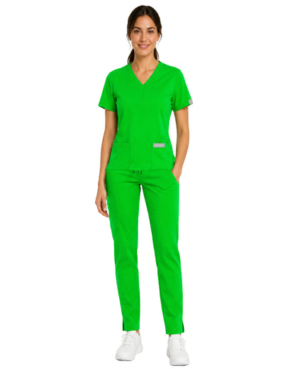 CONJUNTO EGD-21 DIANA - ETIQUETA GRIS DAMA- PANTALÓN HIGH WAIST EGD-145