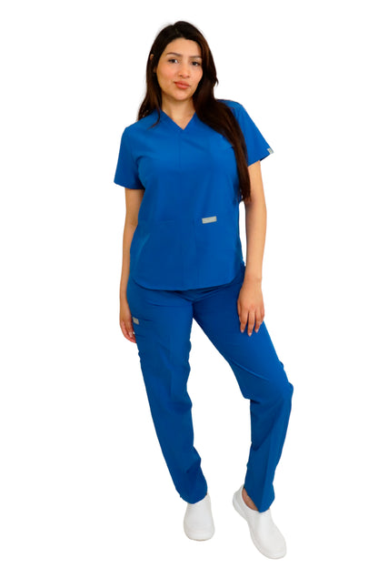 CONJUNTO EGD-21 DIANA - ETIQUETA GRIS DAMA- PANTALÓN HIGH WAIST EGD-145