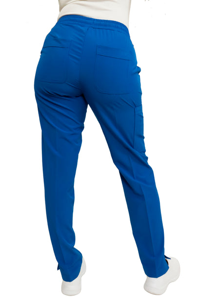 PANTALÓN EGD-145 HIGH WAIST DAMA ETIQUETA GRIS