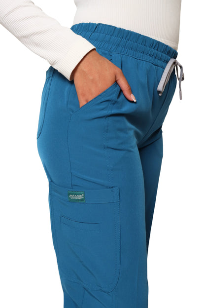 PANTALON EV-145 HIGH WAIST STRETCH REPELENTE DAMA 3XG Y 4XG