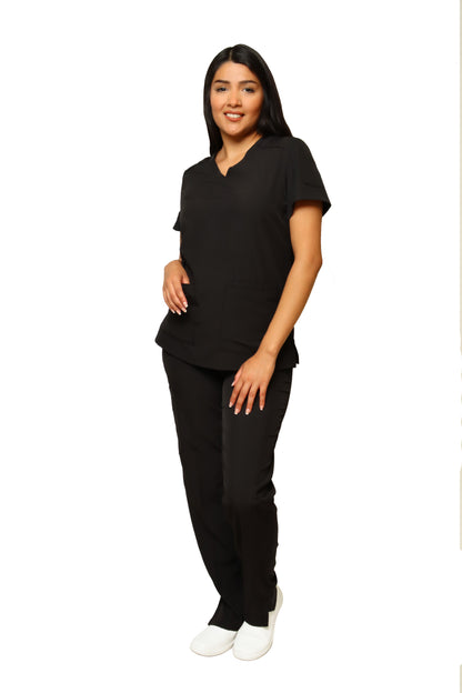 CONJUNTO EV-22 LUCY DAMA- PANTALÓN RECTO HIGH WAIST EV-145