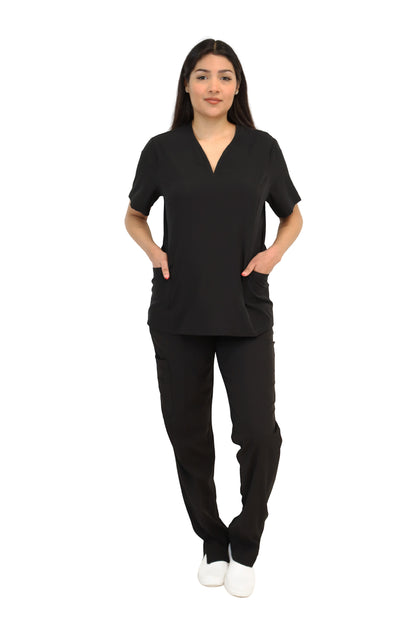 CONJUNTO EV-27 LIZ DAMA- PANTALÓN EV-145 HIGH WAISTED