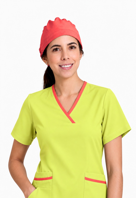 Pack de 6 Gorros Quirúrgicos Lavables UNITALLA y UNISEX COLORES JP-19