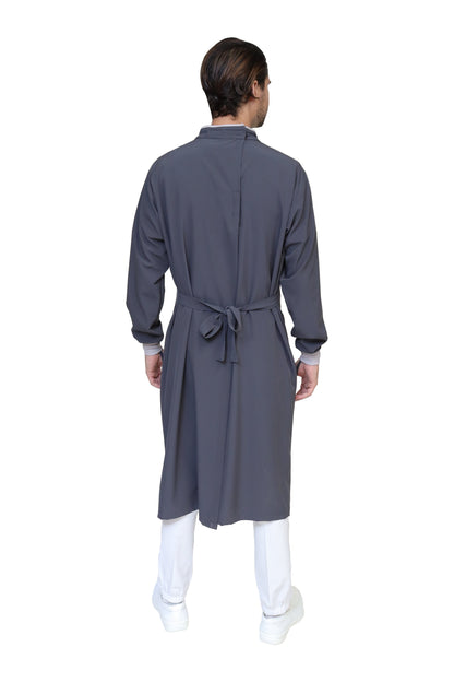 Bata Médica Quirúrgica COAT LINE de HOMBRE - DOBLE STRETCH con REPELENTE A FLUIDOS para HOMBRE - EA-08-COATLINE HOMBRE