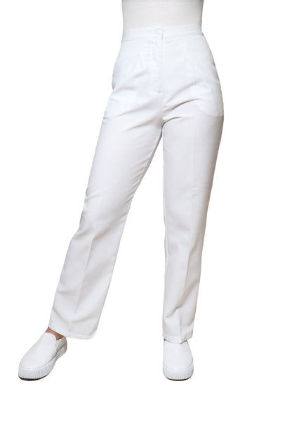 Pantalones TERGALES  KA-155-148-144-143 - BLANCO- ANA ISABEL UNIFORMES